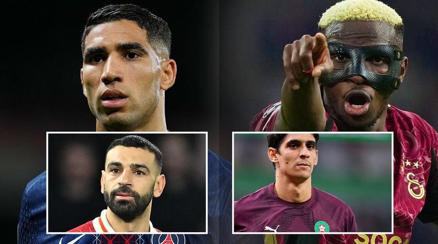 Afrika'da yılın futbolcusu &ouml;d&uuml;l&uuml;n&uuml;n sahibi belli oldu! Osimhen &uuml;z&uuml;ld&uuml;! Hakimi sevindi...