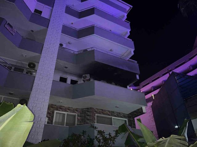 640xauto Alanya’da apartmanda çıkan yangın ekiplerce söndürüldü
