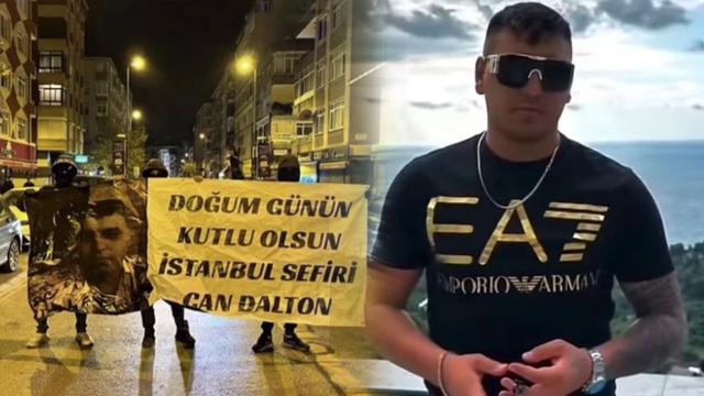 'Daltonlar'dan skandal gövde gösterisi! Çete liderleri için sokağa çıktılar: 'İstanbul'un sefiri'