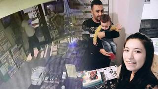 Kucağında çocukla kapıyla 6 dakika mücadele etmiş! Zehirlenerek ölen Böcek ailesinin kilitli kaldığı anlar ortaya çıktı