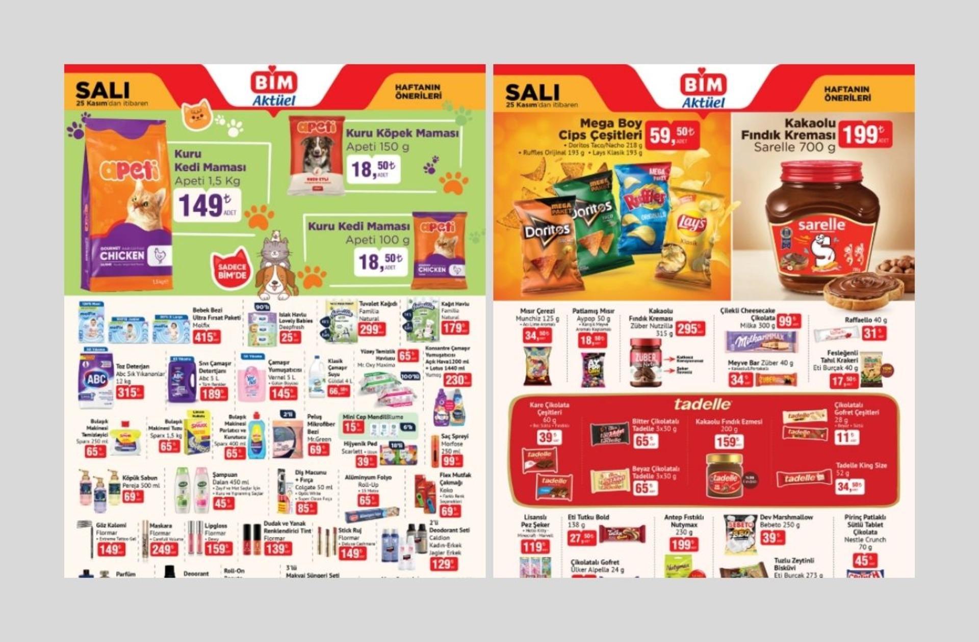 BİM'de kişisel bakım ve kozmetik ürünleri çok uygun! 25 Kasım 2025 BİM katalog yayınlandı!