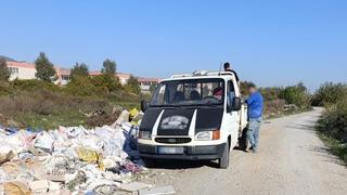 Efeler’de kaçak moloz dökümüne 47 bin TL ceza