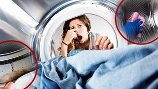 Çamaşır makineniz kötü mü kokuyor? Evde sadece 90 liraya temizledi! Makinedeki kireci ve kokuyu 3 adımda yok edin 