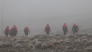 Yoğun sisin etkili olduğu Erzurum'da çoban koyun sürüsüyle kayboldu 