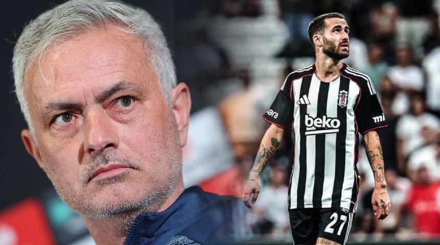 Beşiktaş'ın yıldızı Rafa Silva ile ilgili Mourinho ilk kez konuştu! ''Sevmemem m&uuml;mk&uuml;n m&uuml;?''