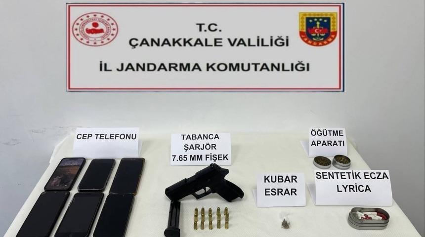 Çanakkale'de uyuşturucu operasyonu: 17 gözaltı