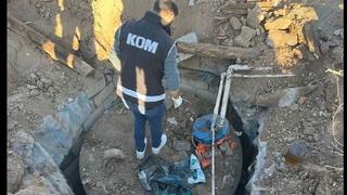 Ağrı'da yer altına gizlenen tanktan 3 bin 562 litre kaçak motorin çıktı