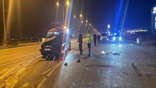 Otomobil takla atıp, karşı şeride savruldu: 1 ölü, 3 yaralı