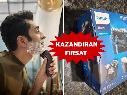 Philips tıraş makinesinde sevindiren fırsat!