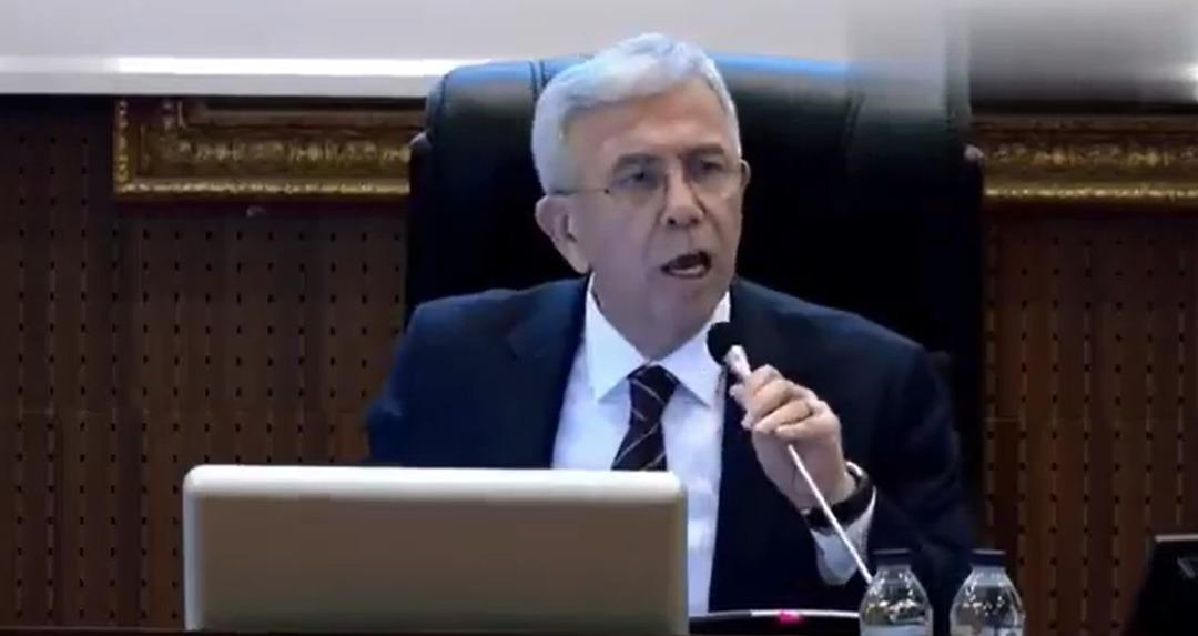 Mansur Yavaş toplantıda küplere bindi! "Bağırma lan ne bağırıyorsun" 2