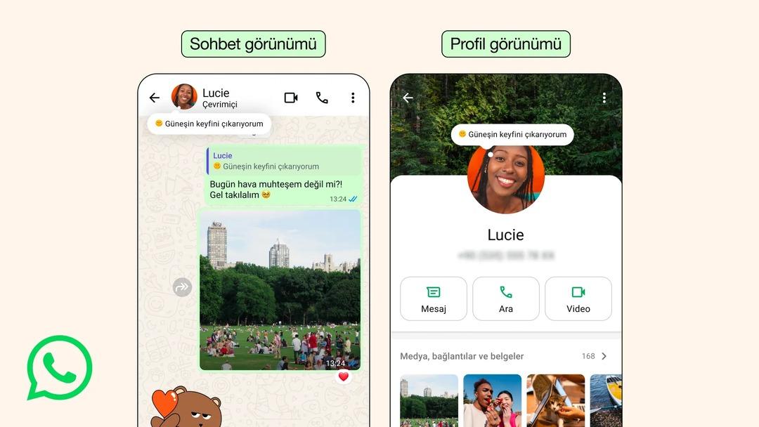 WhatsApp ‘Hakkımda’ özelliğini yeniledi (Önemli değişiklikler var) 1