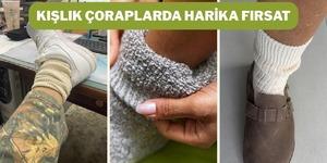 Kışlık çorap alışverişinizi çook uyguna getiren kampanya!