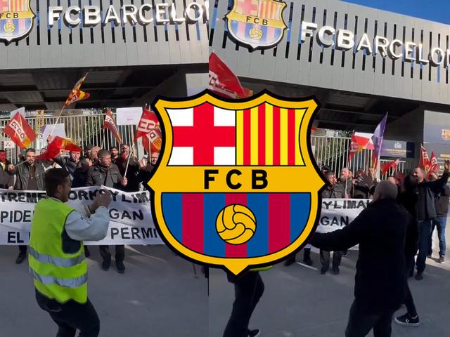 Türk işçilerden Barcelona'ya protesto: "Paramızı verin!"