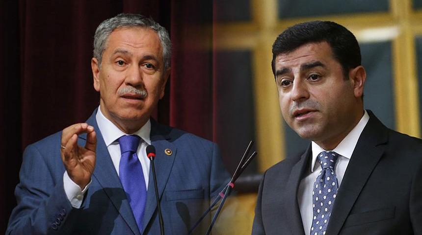 B&uuml;lent Arın&ccedil;, cezaevinde ziyaret ettiği Selahattin Demirtaş'a "kızmadı ama kırıldı"
