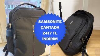 Her yolculuğunuza hazır Samsonite çantada Gülümseten Kasım'a özel harika indirim!