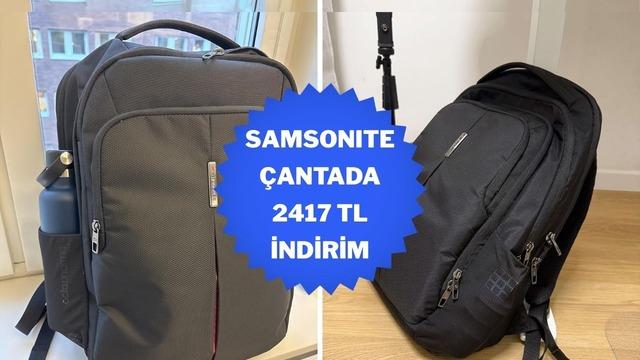 Her yolculuğunuza hazır Samsonite çantada Gülümseten Kasım'a özel harika indirim!