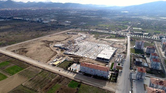 Başkan Günaydın, terminal inşaatını inceledi