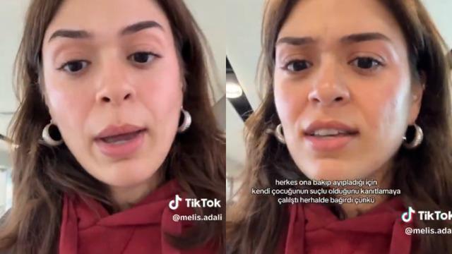 Anne çocuğunu tokatladı, içerik üreticisi tepki gösterdi!