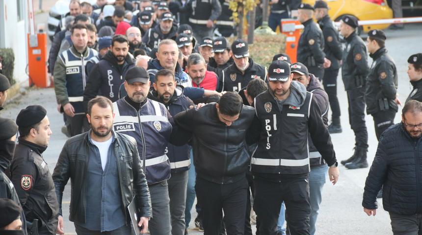 Eskişehir'de suç örgütü operasyonu! 16 şüpheli tutuklandı