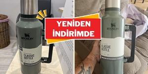Stanley termos tekrardan 1040 TL indirime girdi!