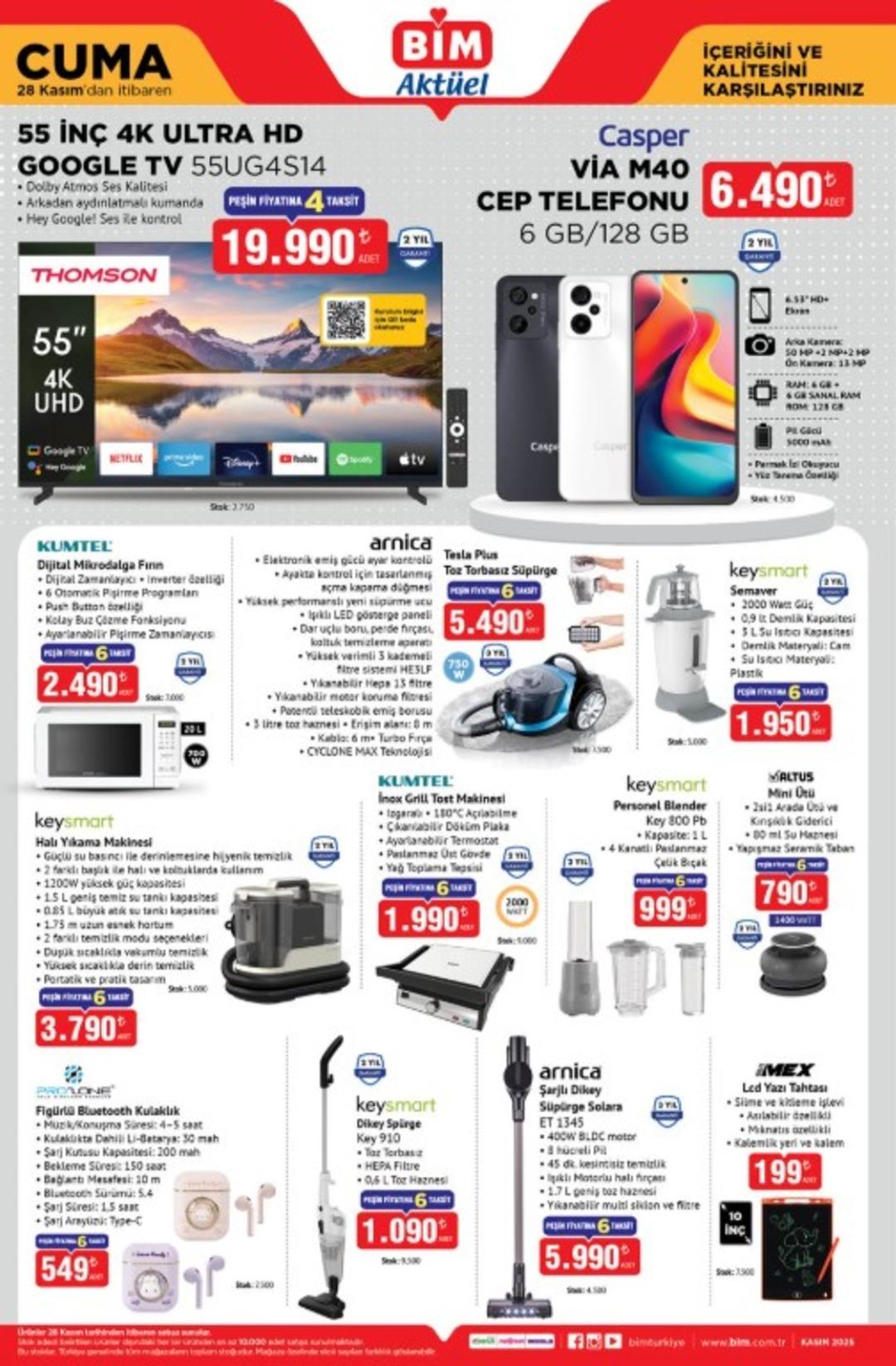 BİM e hurç ve düzenleyici çeşitleri geliyor! 28 Kasım 2025 BİM katalog yayınlandı! 2