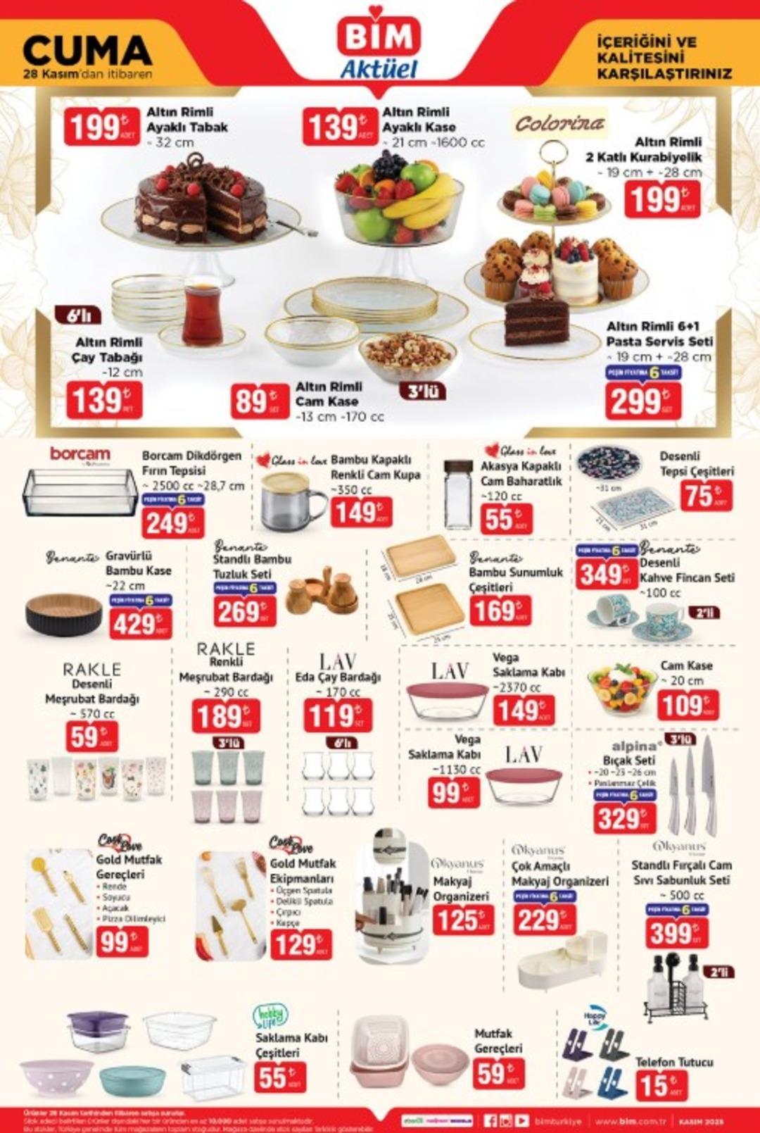 BİM e hurç ve düzenleyici çeşitleri geliyor! 28 Kasım 2025 BİM katalog yayınlandı! 7