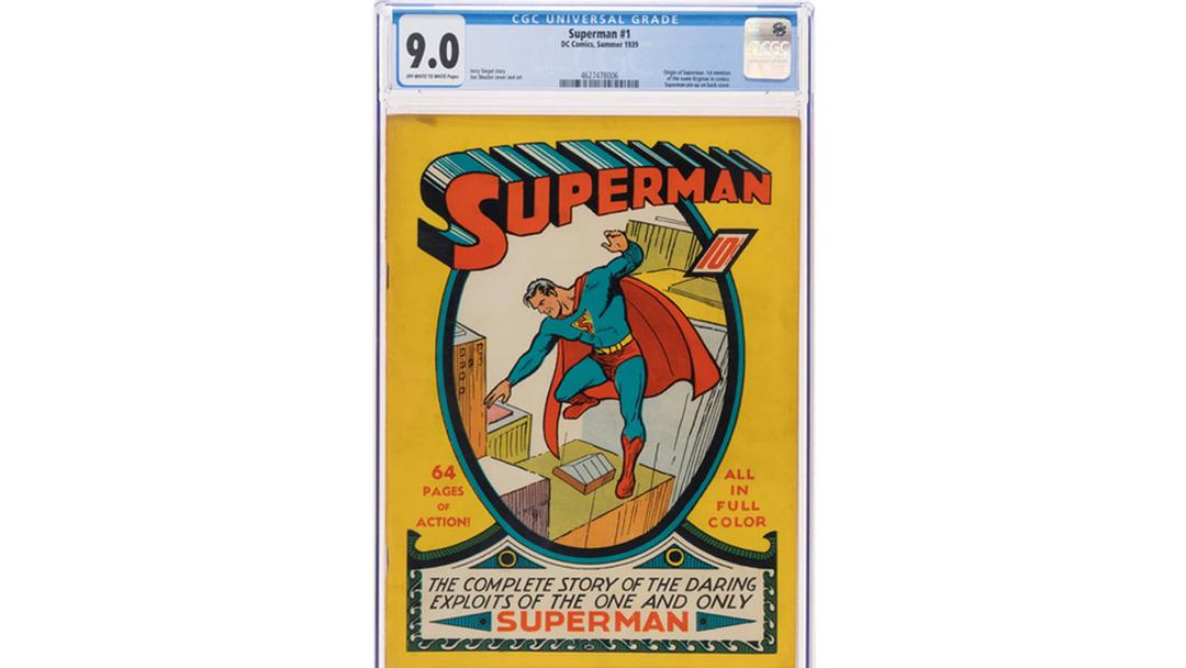 Superman çizgi romanı rekor fiyata satıldı! Tarihin en pahalı çizgi romanı 1