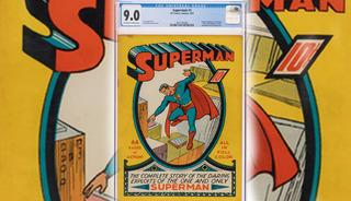 Superman çizgi romanı rekor fiyata satıldı! 