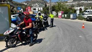 Bodrum’da abartı egzozlu motosiklete 28 bin 937 lira ceza