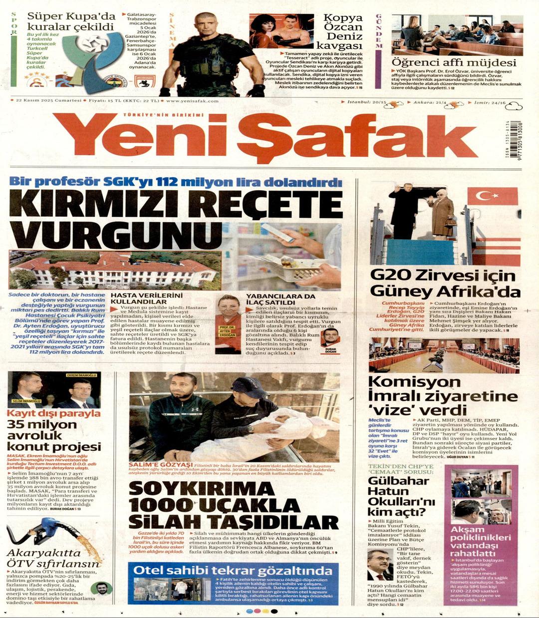 Yeni Şafak Gazetesi