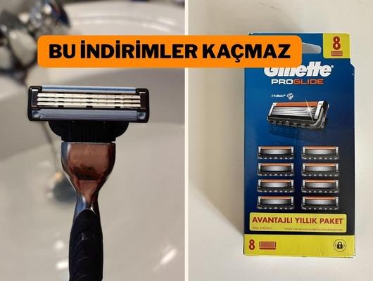 Gülümseten Kasım'a özel Gillette tıraş bıçakları indirimde