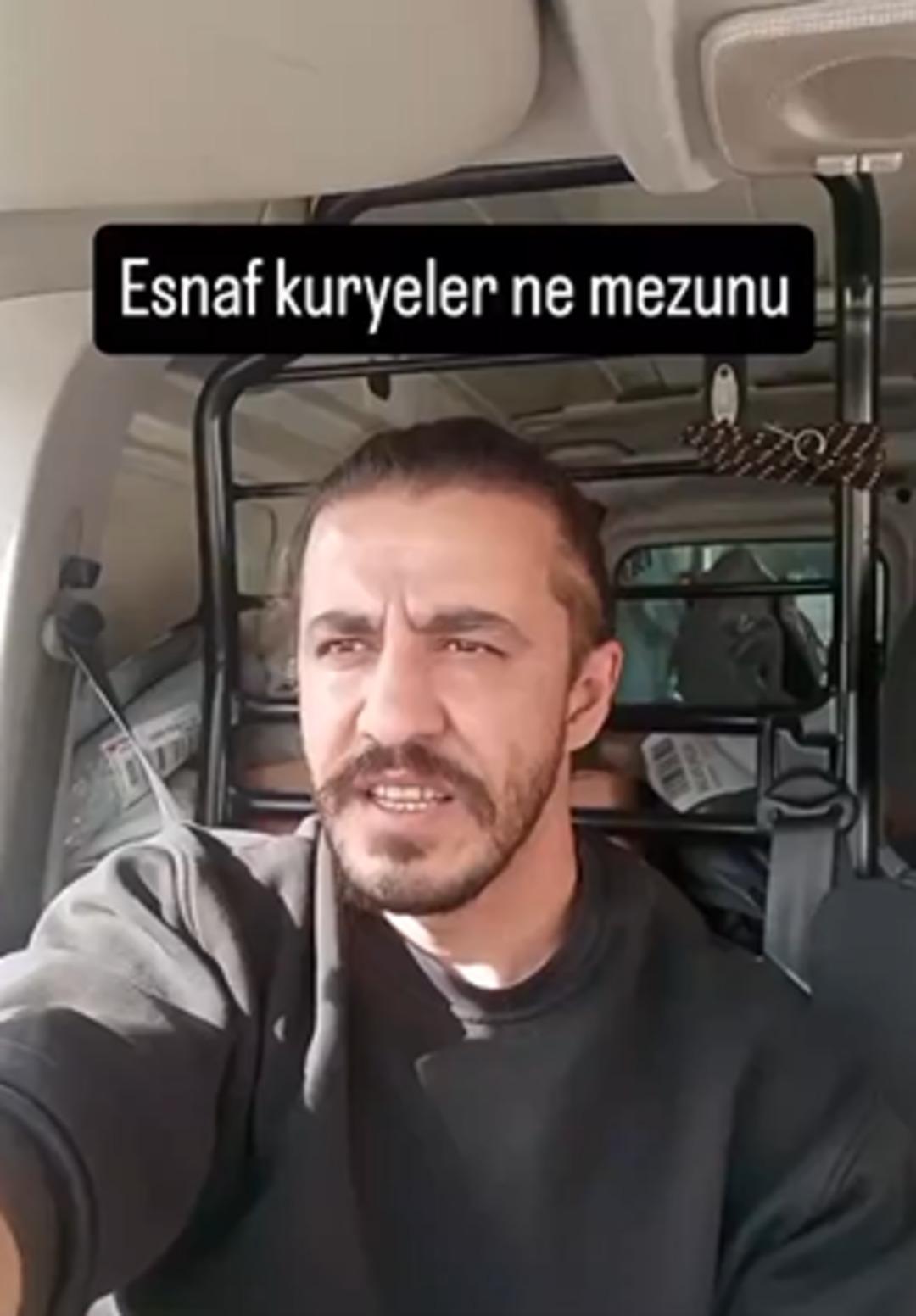 Kargo kuryesi çalışanlarına mezuniyetlerini sordu! Yanıtlar olay oldu: Aralarında mekatronik mühendisi bile var 1