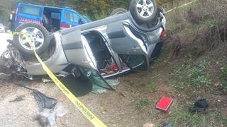 Aynı kazada ölüm ayırdı: Anne dün, oğlu bugün son yolculuğuna uğurlandı