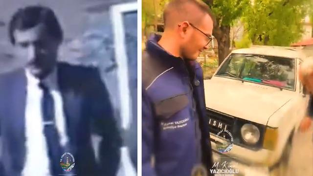 Recep Yazıcıoğlu'nun makam aracını oğul Yazıcıoğlu 45 yıl sonra bulup satın aldı