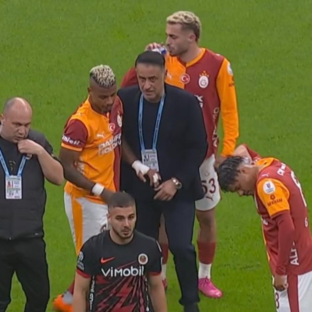 Galatasaray a Gençlerbirliği maçında şok! Lemina sakatlandı... 1