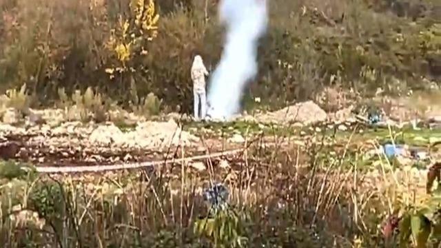 Zonguldak’ta iş makinası doğalgaz hattına zarar verdi