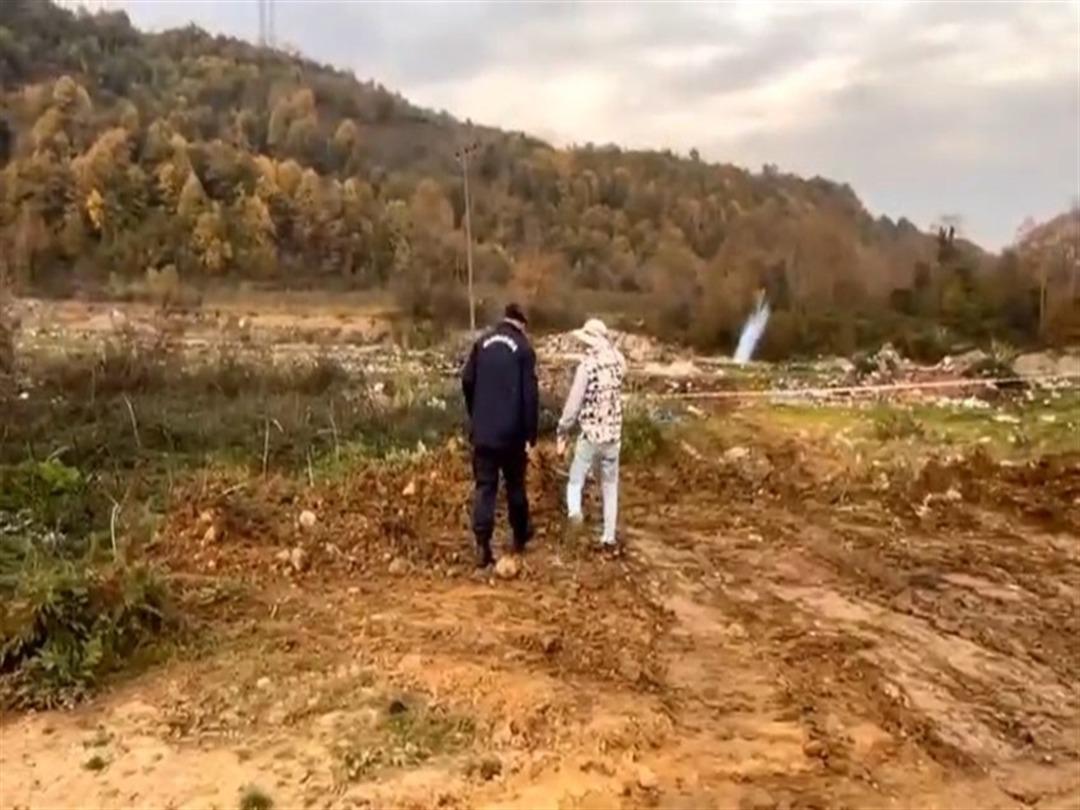 Zonguldak’ta iş makinası doğalgaz hattına zarar verdi 1