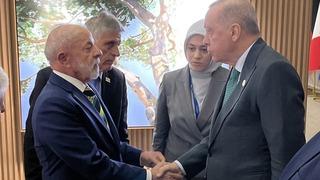 Cumhurbaşkanı Erdoğan, Brezilya Devlet Başkanı Silva ile görüştü