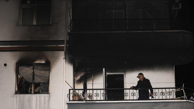 Ankara'da apartman dairesinde patlama: 1 yaralı