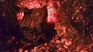 Menteşe’de araç dereye uçtu: 1 yaralı