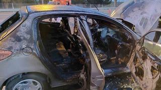 Lüleburgaz’da otomobil yangını