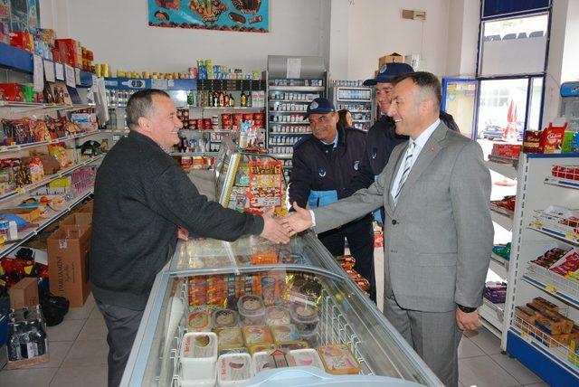 Seyitgazi Belediyesi zabıta ekiplerinden gıda ve hijyen denetimi