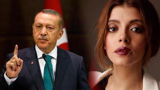 Cumhurbaşkanı Erdoğan, Selin Şekerci hakkındaki şikâyetinden vazgeçti
