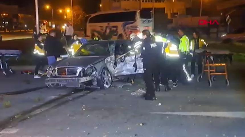 Yer: Ordu! Polisten kaçarken otomobili ile kaza yaptı: Yaralılar var