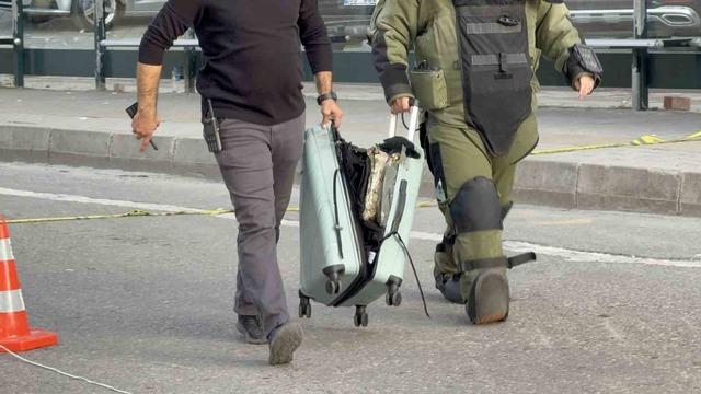 Samsun’da şüpheli valiz paniği 9