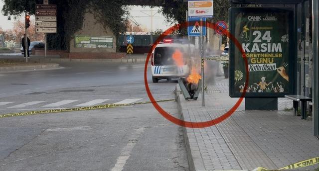 Samsun’da şüpheli valiz paniği 7