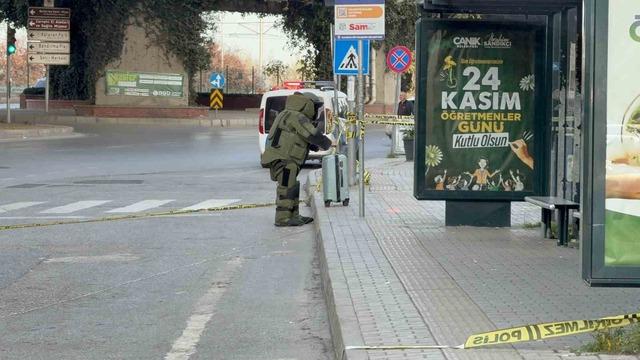 Samsun’da şüpheli valiz paniği 6