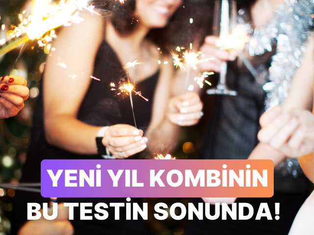Yılbaşı partisi için sana özel kombin hazırlıyoruz!