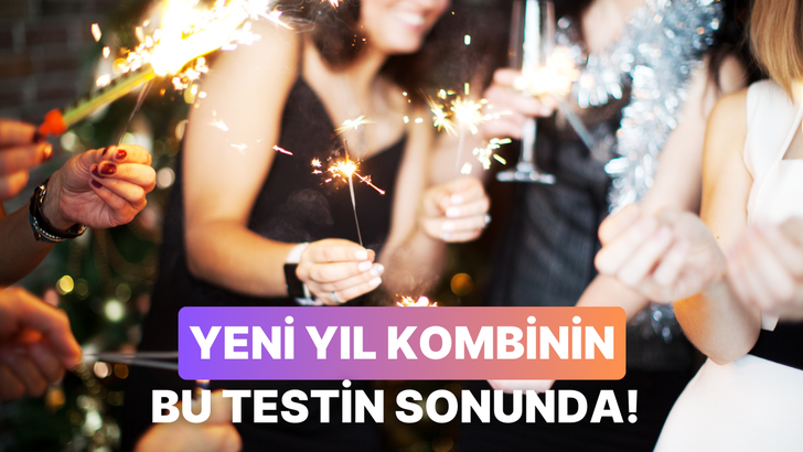 Yılbaşı partisi için sana özel kombin hazırlıyoruz!