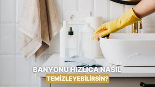 Banyoyu kısa sürede pırıl pırıl gösterecek tüyolar